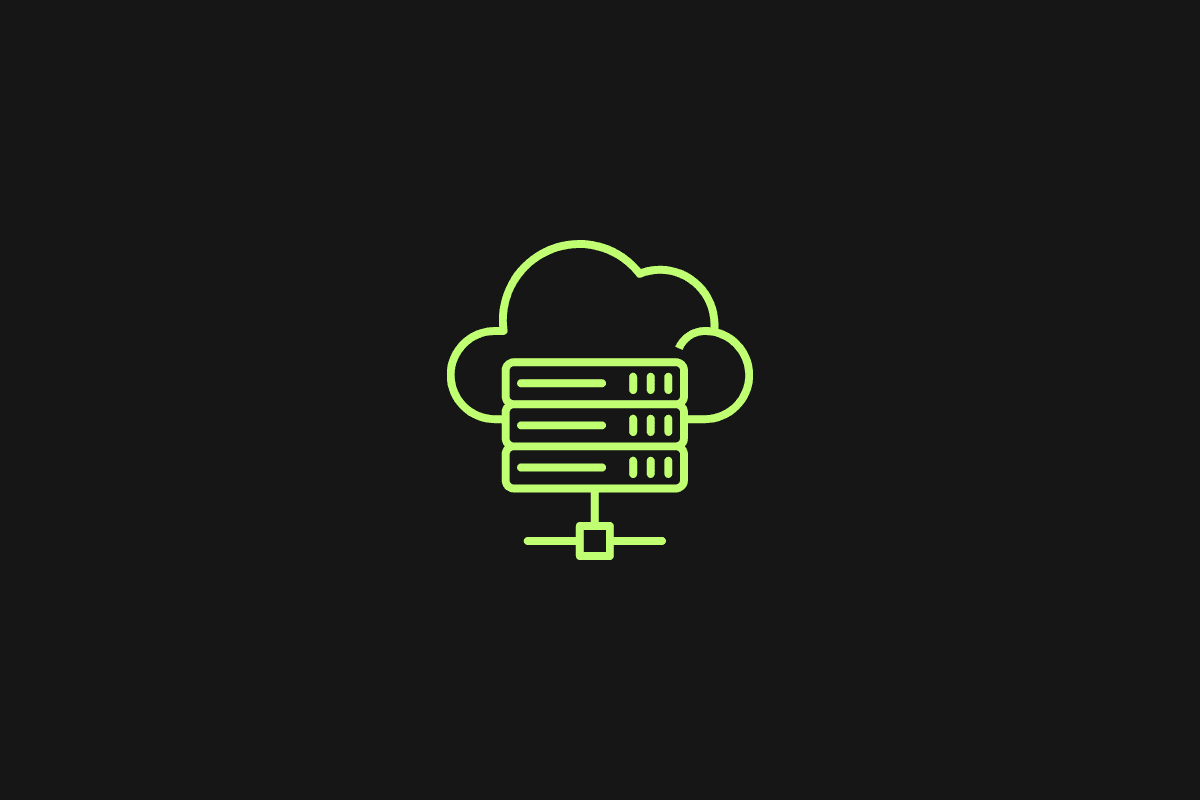 Hosting and website support service icon