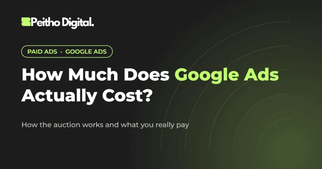 How Much Does Google Ads Actually Cost – Peitho Digital blog