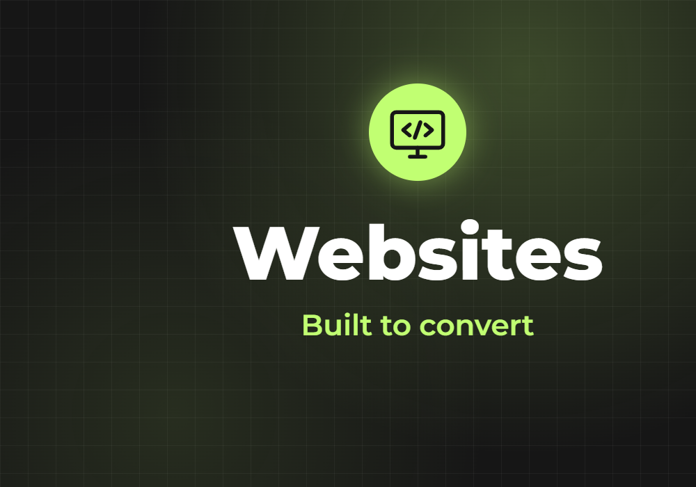 Websites built to convert