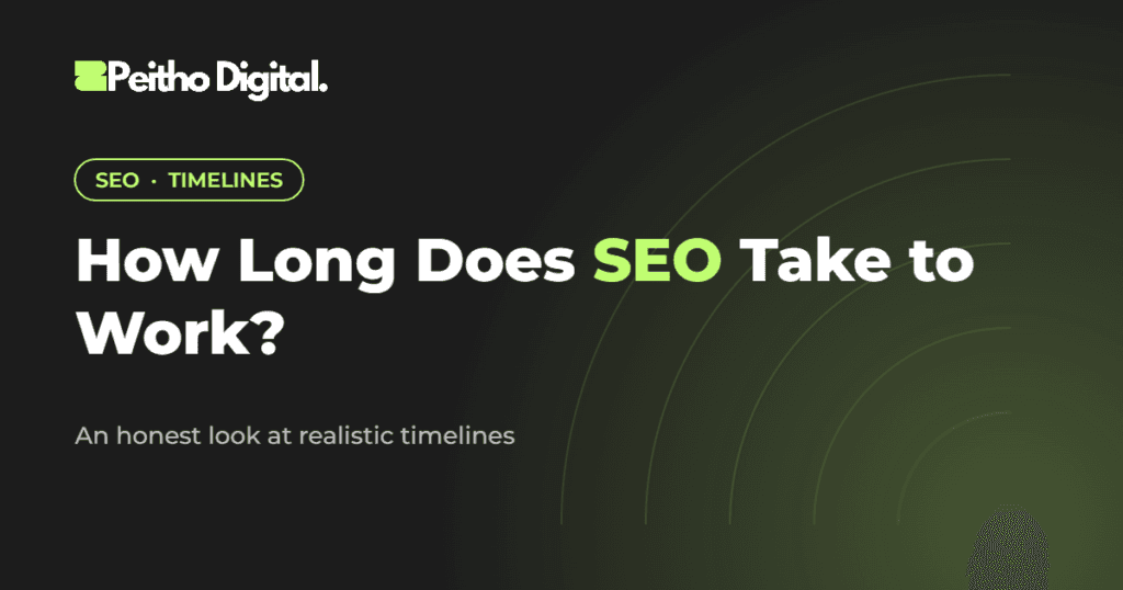 How Long Does SEO Take to Work – Peitho Digital blog